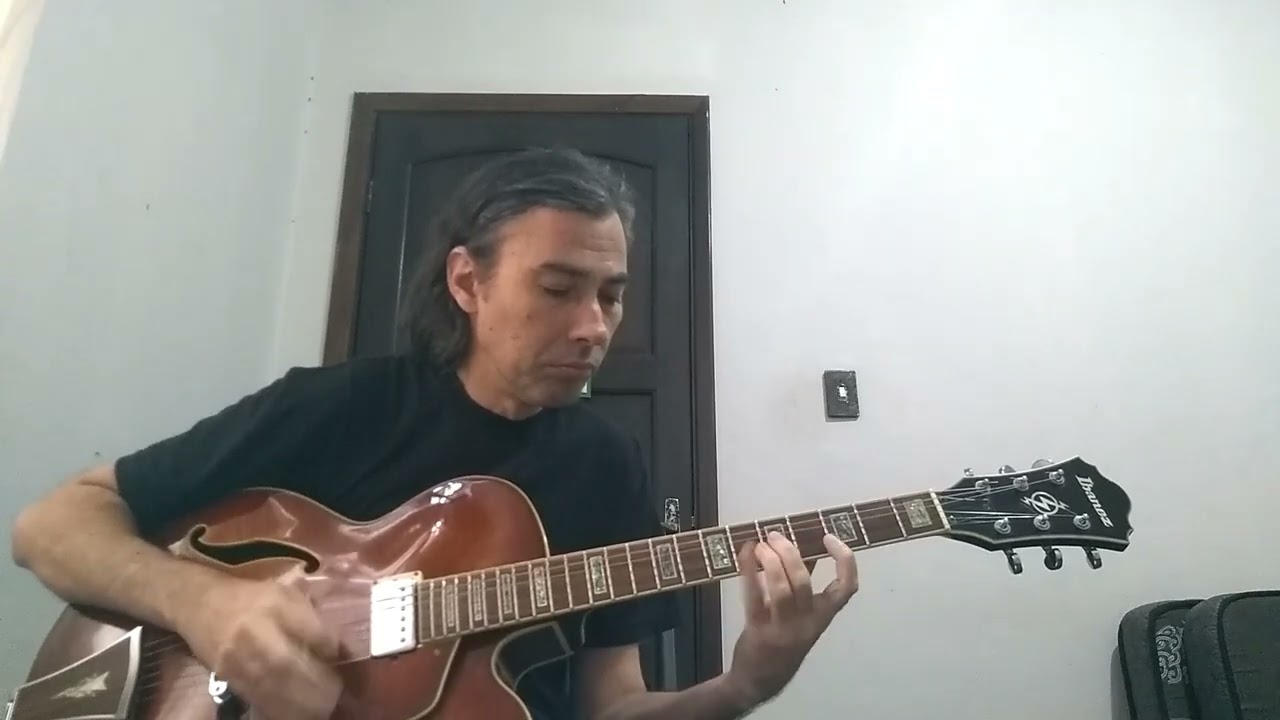 Progressão de Jazz na guitarra - Ramon Malaguido Torres -