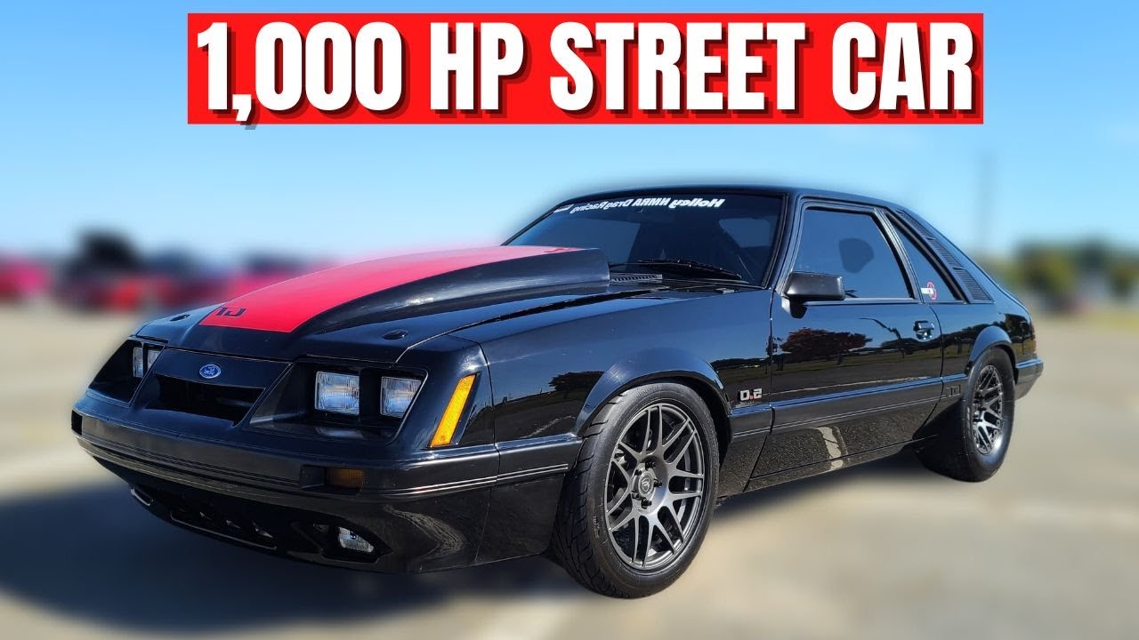 1,000+ HP 4EYE Street Car // Supercharged Coyote Swapped FoxBody Mustang