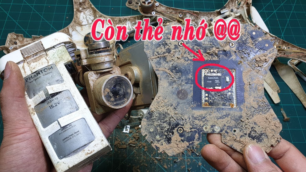 Bung PhanTom3 Pro Mò Được Dưới Hồ