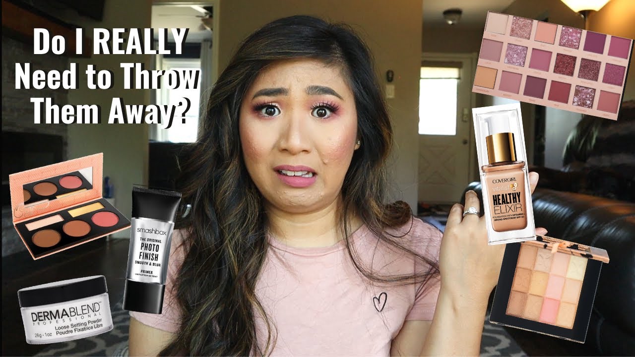 Full Face Of Expired Makeup Products (& in Natural Lighting)