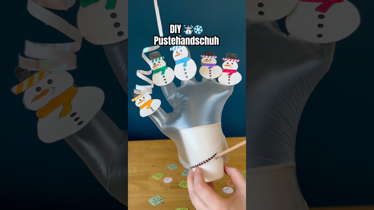 DIY Pustehandschuh #kindergarten #funforkids #diy #kidsactivities #experiment #forkids #kids #kinder