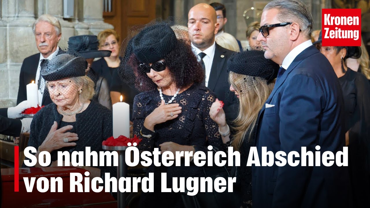 So nahm Österreich Abschied von Richard Lugner | krone.tv NEWS