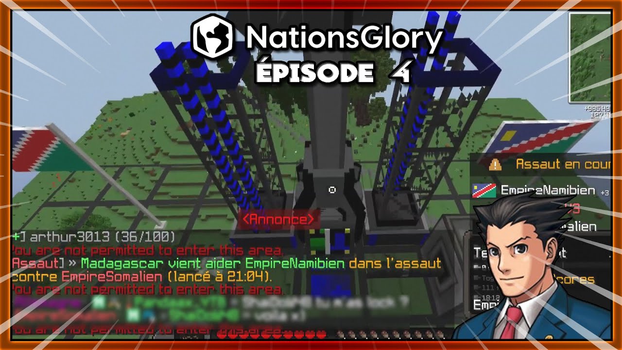 NATIONSGLORY WHITE #4 : NOTRE PREMIER ANTIMATTER