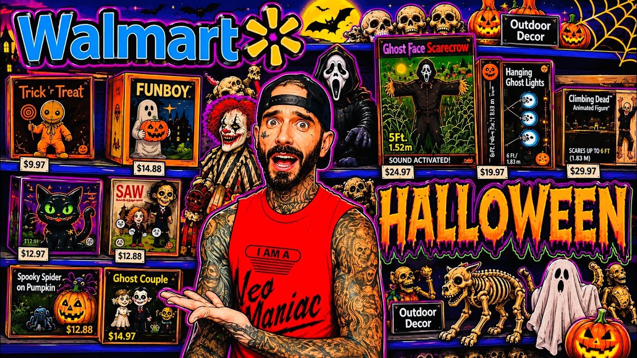Walmarts Massive Halloween 🎃 2026 In Store Collection Has Arrived | Full Store Walkthrough 