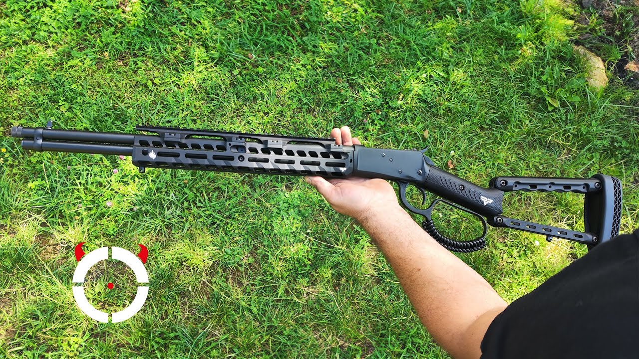 Custom Carabine ROSSI Ranger Point TRIPLE BLACK 44MAG