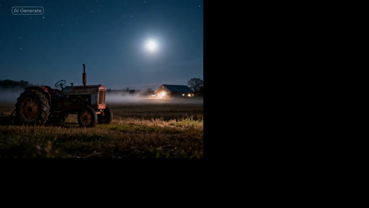 8 Hours of Light Farm Night Sounds 🌙 Soft Cricket