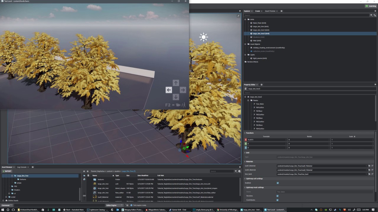 Creating vegetation in Stingray: Part 4