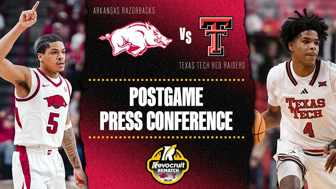 Revocruit Rematch Postgame Press Conference - Arkansas vs. Texas Tech