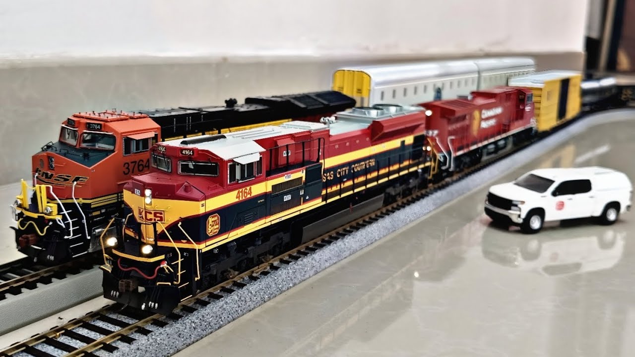 Trenes Épicos HO: Ferromex y KCS en Su Mejor Momento🚂🔥
