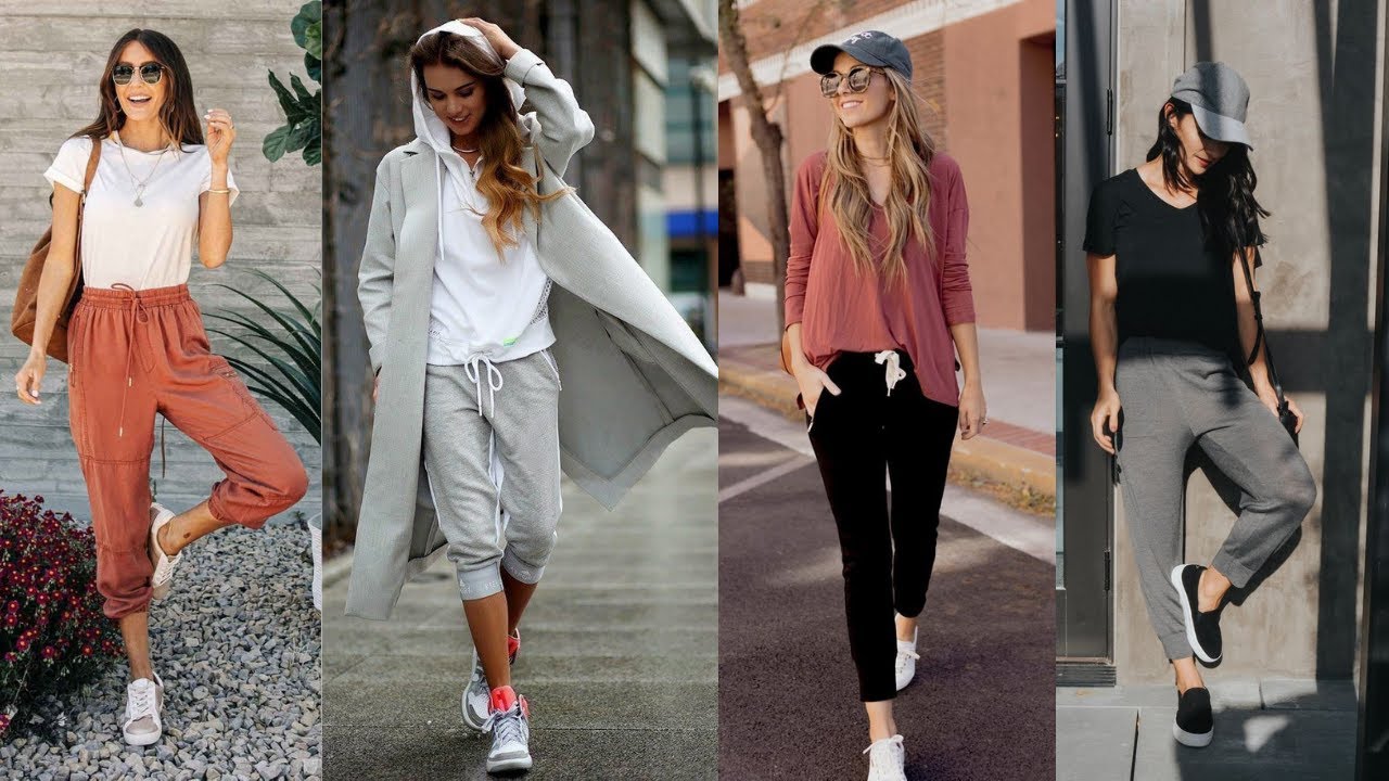 40 Ways to style joggers | Jogger pant styling for casual wear | Jogger pant styling for women