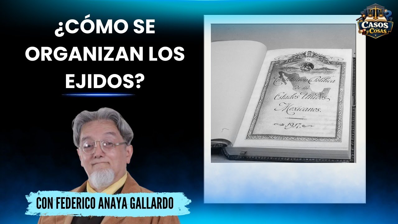 ¿Cómo se organizan los ejidos? | Federico Anaya en Casos y Cosas