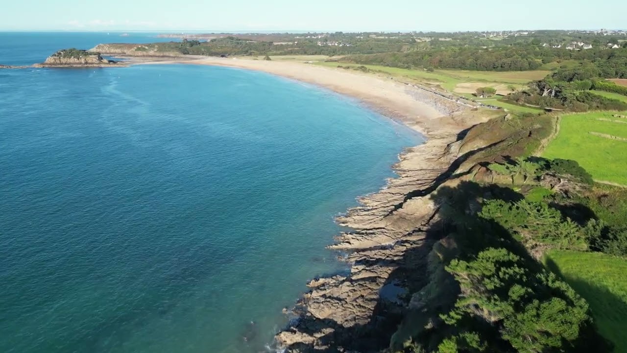Plage et île du Guesclin à St Coulomb - Ille & Vilaine