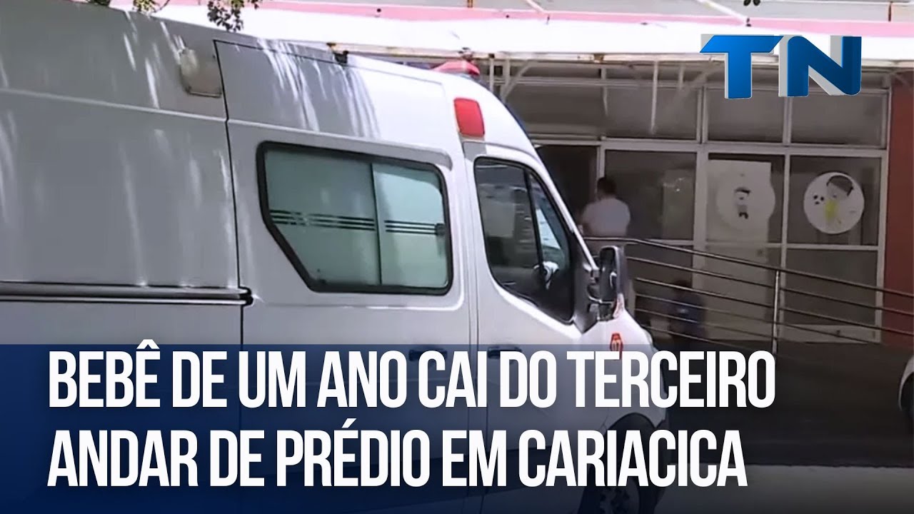 Bebê de um ano cai do terceiro andar de prédio em Cariacica