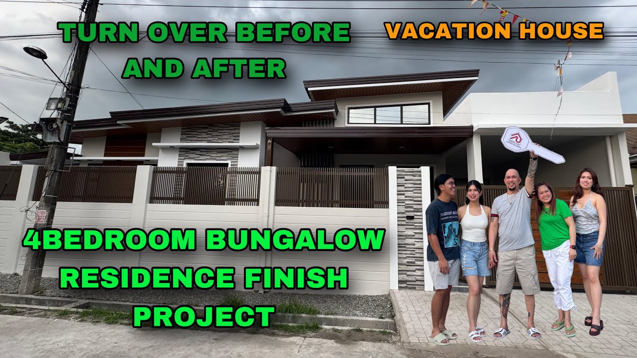 OFW VACATION HOUSE FINISH PROJECT BEFORE AND AFTER