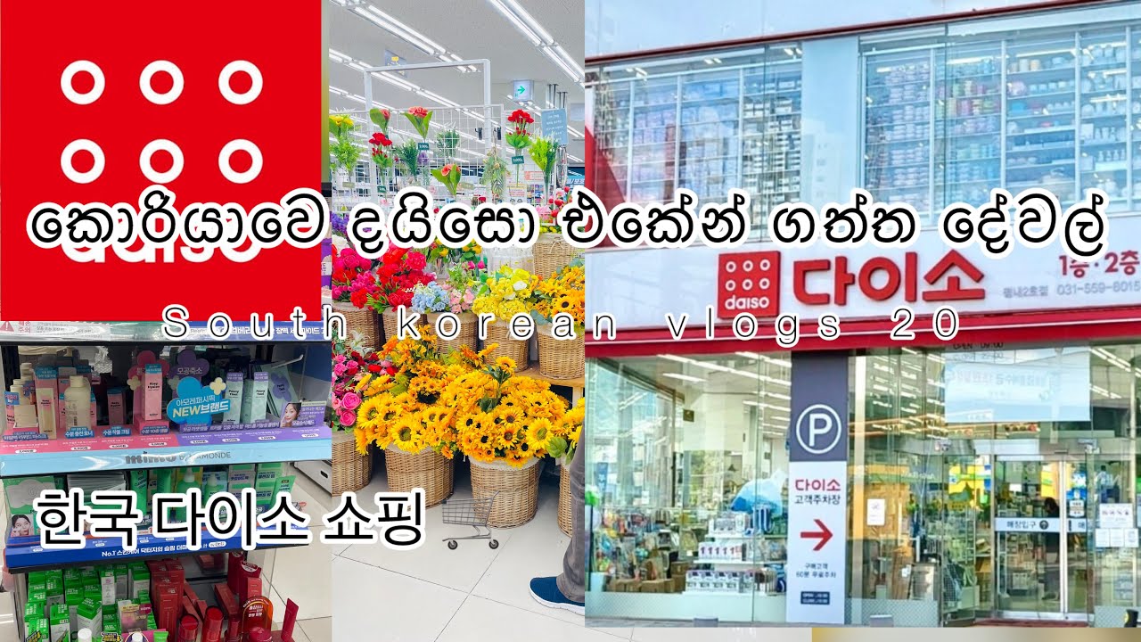 Korea Daiso Shopping 🛒 / 한국 다이소 쇼핑 🛒 /