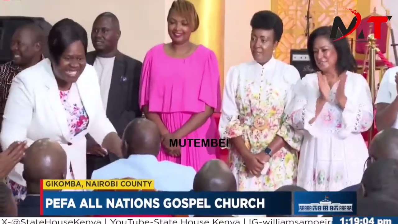 SEE UDA AND ODM MPs WHO ACCAMPANIED RUTO TO CHURCH IN GIKOMBA!!