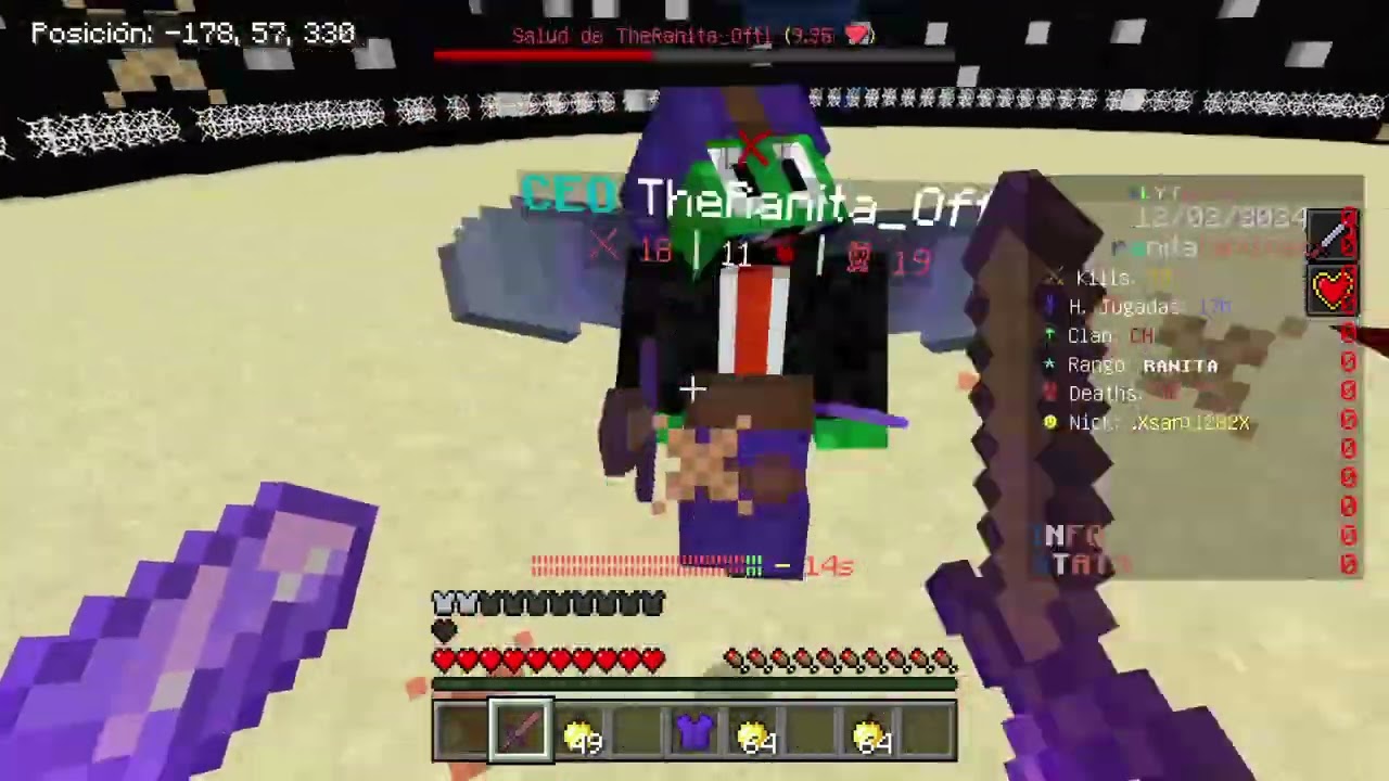 jugando 1v1 contra el ceo de ranitaland