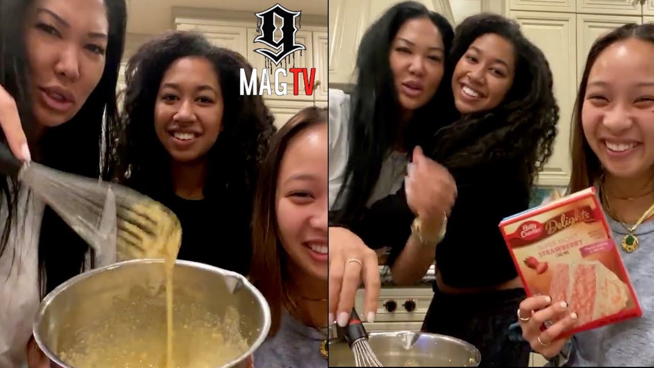 Aoki Lee Simmons Needs Help From Mom Kimora With Baking Lemon Cake! 🍰
