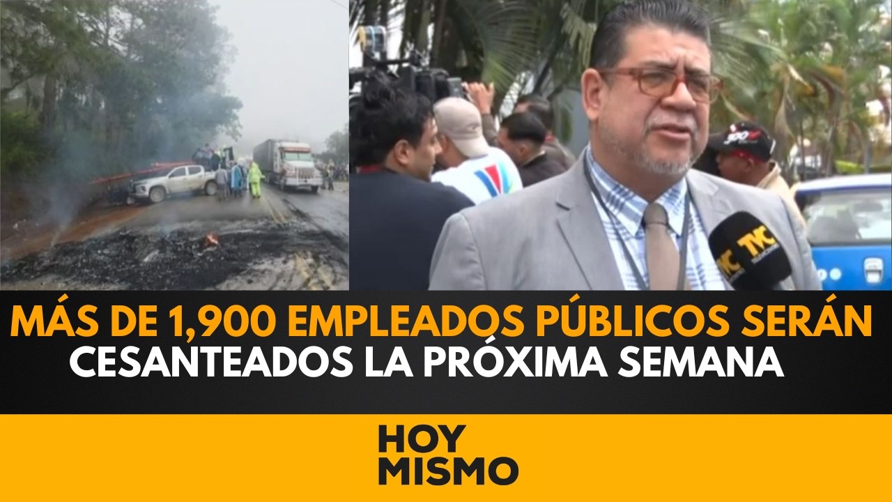 ¡DESPIDOS MASIVOS! Más de 1,900 empleados públicos serán cesanteados la próxima semana.