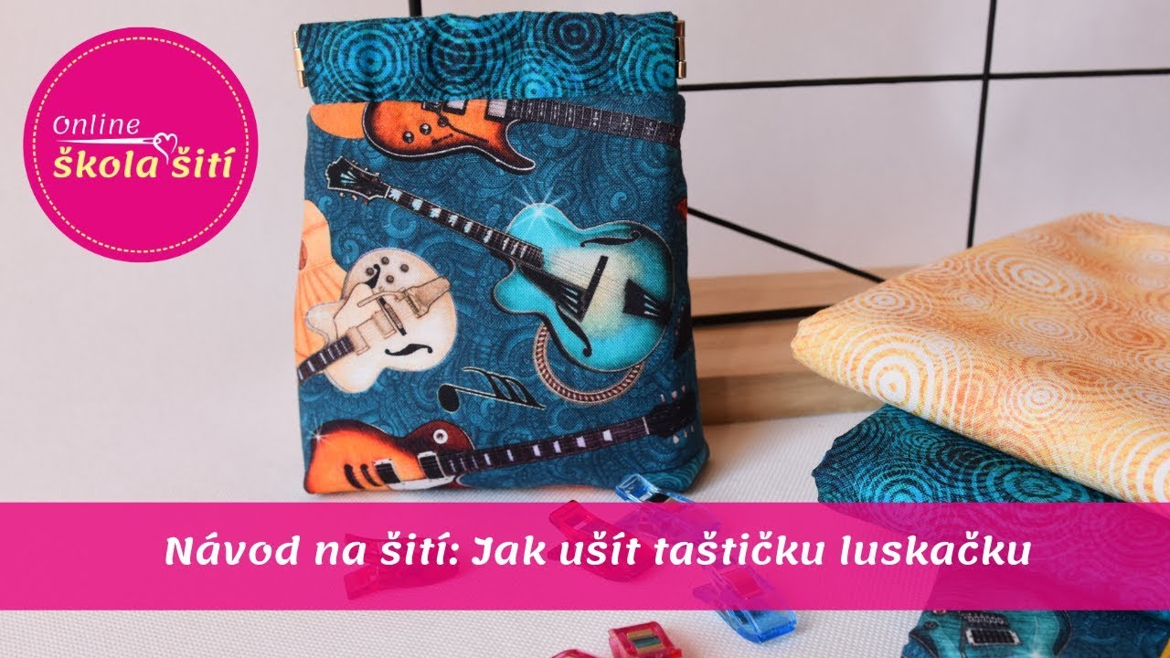 VIDEO NÁVOD Taštička luskačka