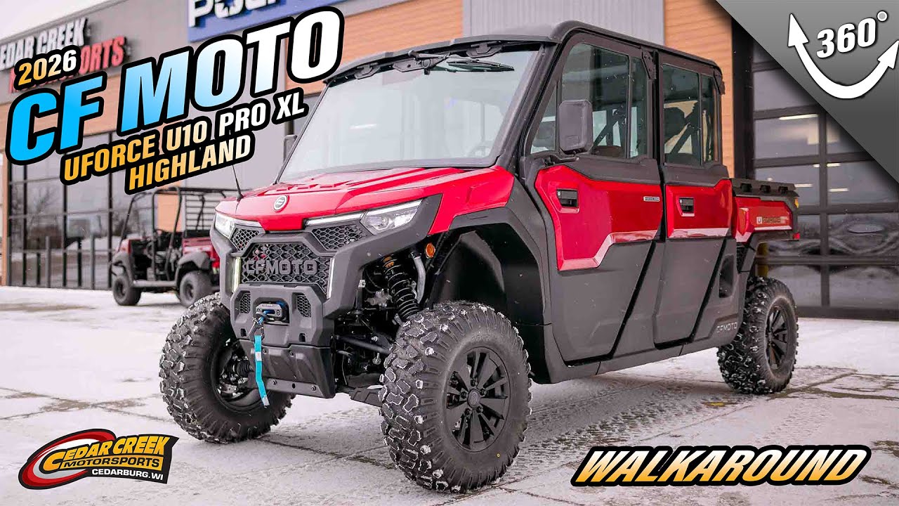 Walkaround | 2026 CFMOTO UFORCE U10 XL Pro Highland