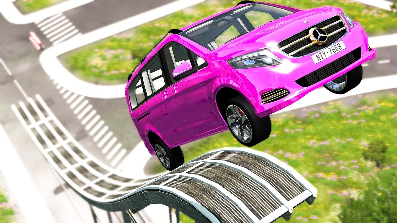 Epic High Speed Jumps & Crashes #46 - BeamNG Drive | CRAShdriven