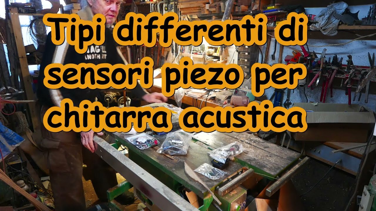 Panoramica sui pickup piezo per chitarra acustica