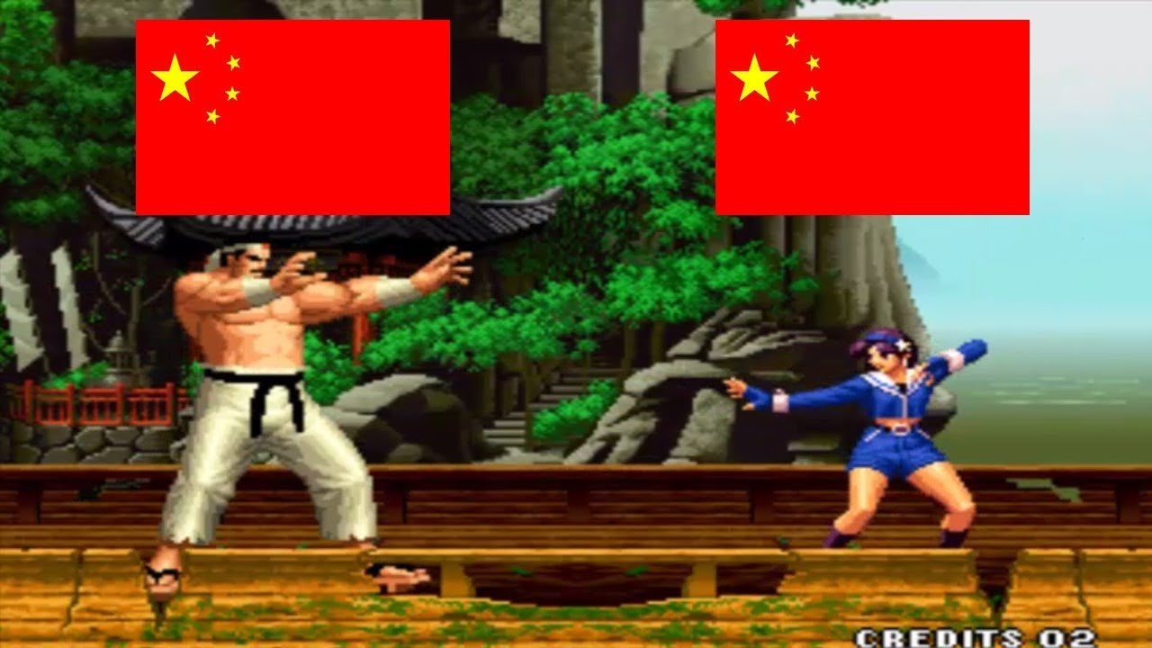 Kof 98 Combo hack - RANDOM SELECT - Xiaopengyou VS Xiaowen Yzkof