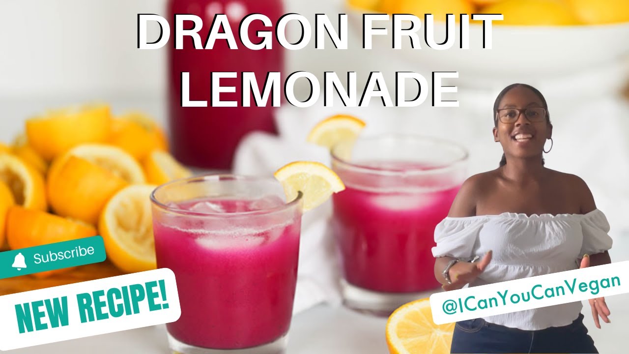 DRAGON FRUIT LEMONADE 🤤🍋