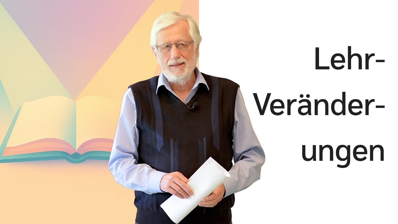 Prof. Rolf P&ouml;hler: Konkrete Lehrver&auml;nderungen in der Adventgemeinde