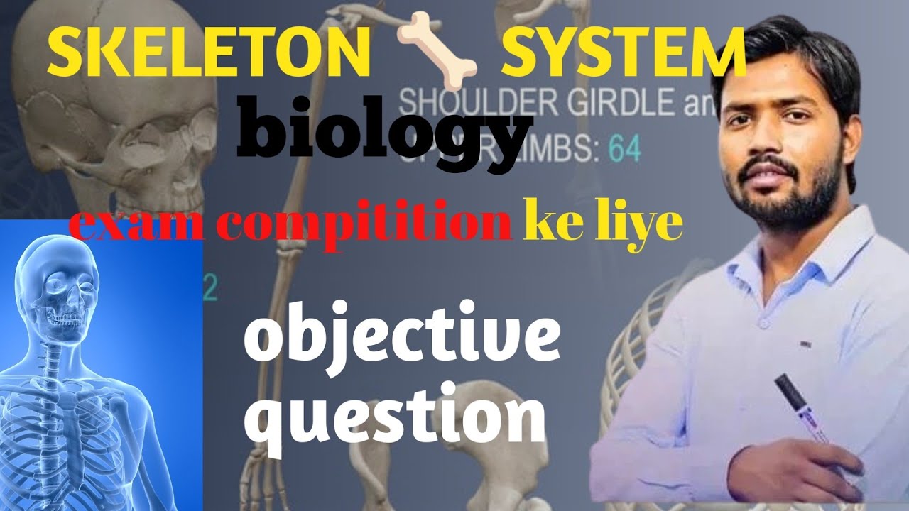 Khan Sir pdf 🔥 Biology Skeleton System Important Objectives | All Competitive Exams 2026
