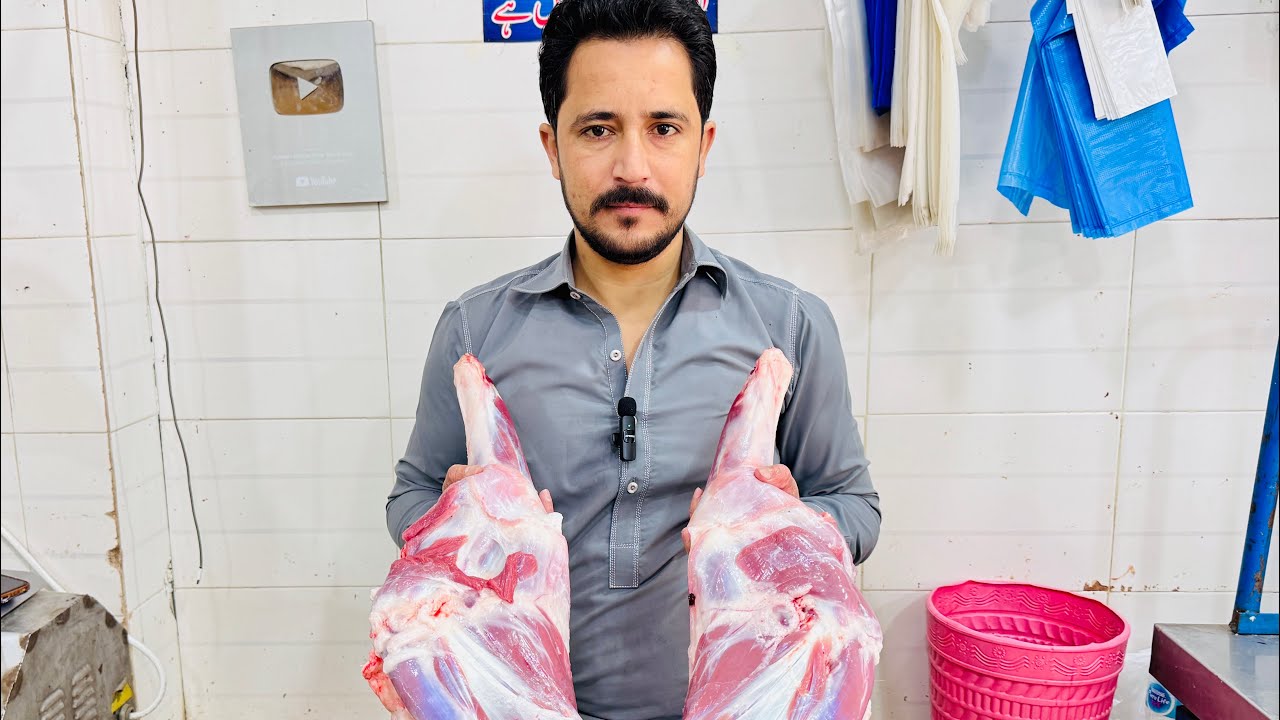Mutton cutting skills amazing video Malik Ali 🇵🇰🐐🔪👍