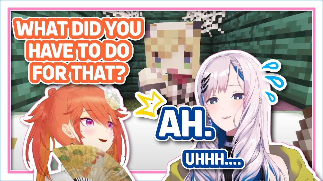 Reine explains to Kiara how she got her diamond from Choco-sensei (Hololive Summer Festival 2022)