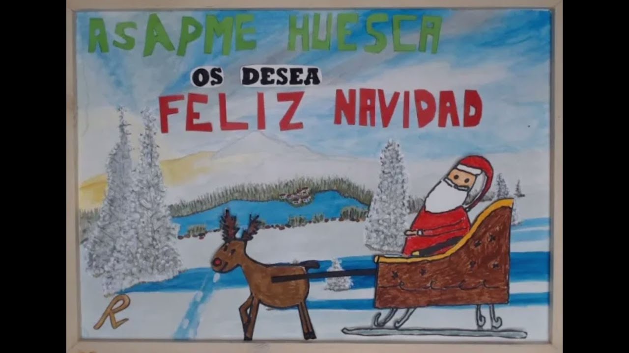 Tarjeta de Navidad ASAPME Huesca 2025