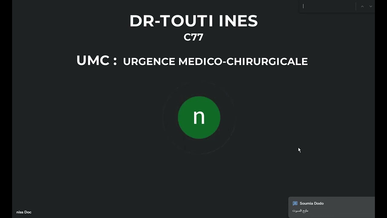 {UMC} TÉMOIGNAGE : L' INTERNAT ► BATNA 21/22 | 09 → Dr Touti Ines (C77)