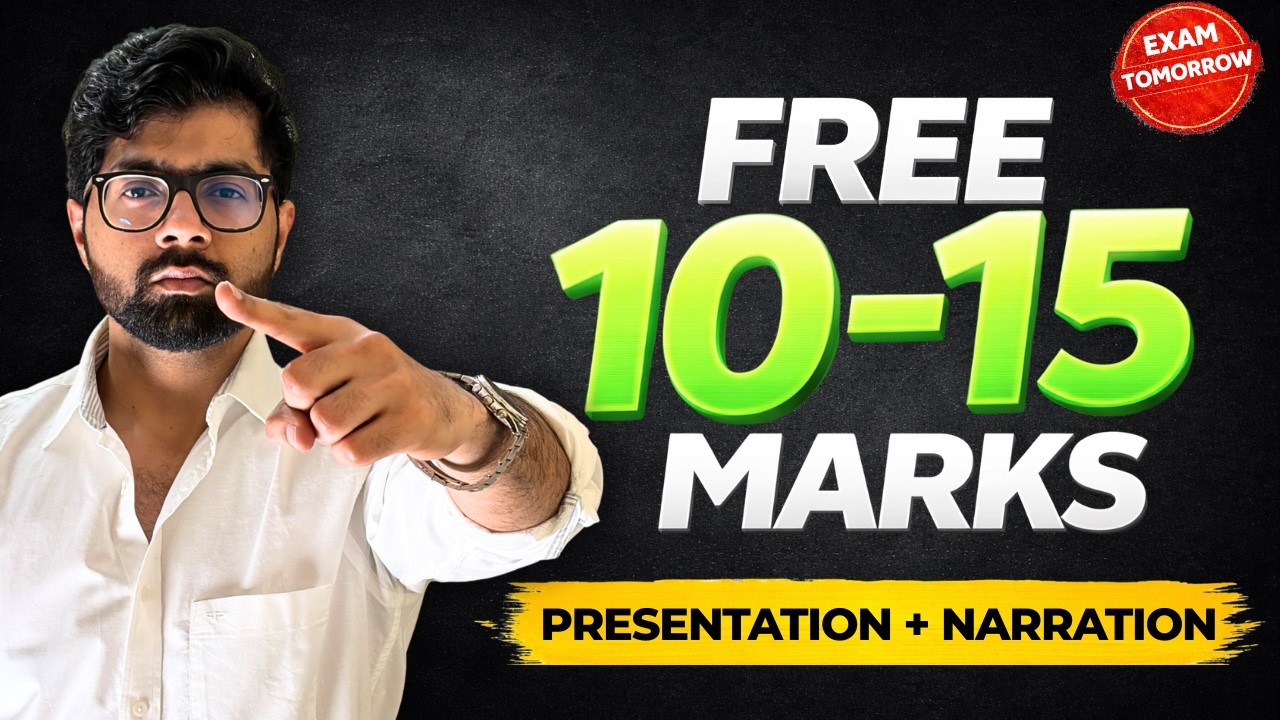 Final Presentation & Time-Management — Last-Minute Tips | Class 12 Accountancy Manan Malik
