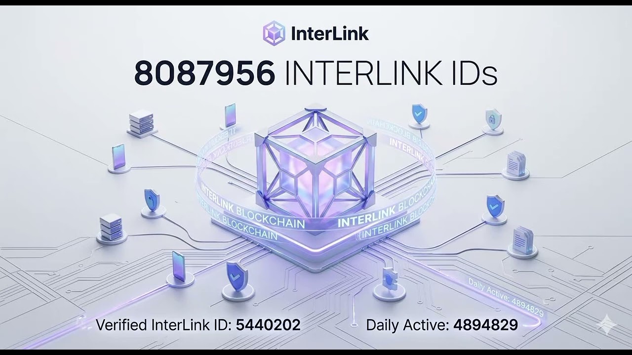 InterLink Blockchain Reaches 8 Million IDs! 🚀