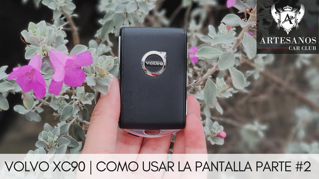 Volvo XC90 | Como usar la pantalla Parte #2 | Artesanos Car Club