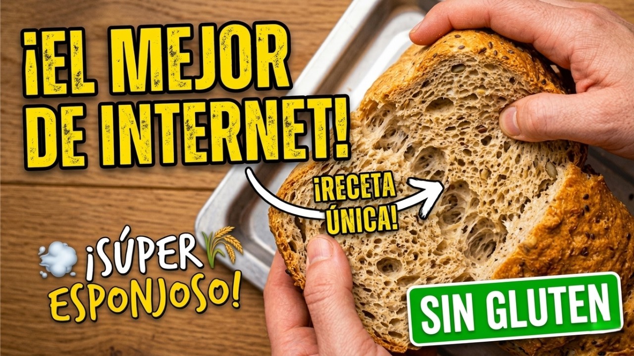 Pan Integral Sin Gluten (Sin TACC) | Esponjoso y Fácil