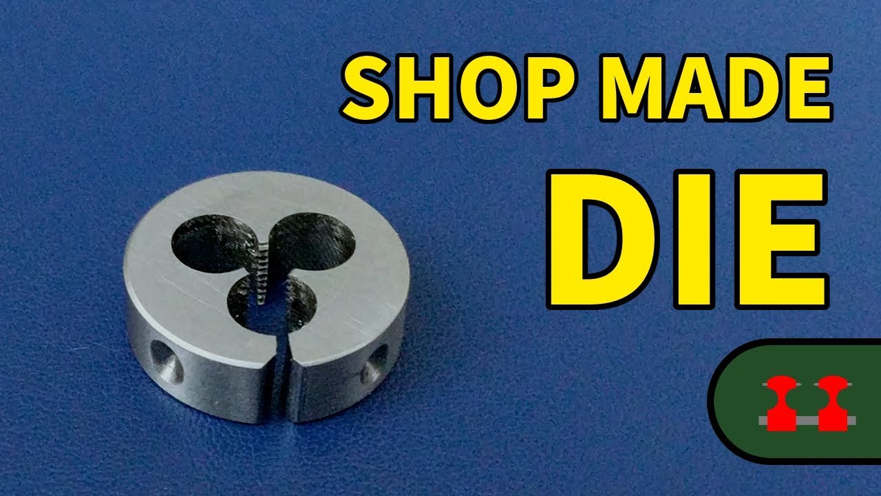Making a Custom Die on the Proxxon PD 250/e Lathe