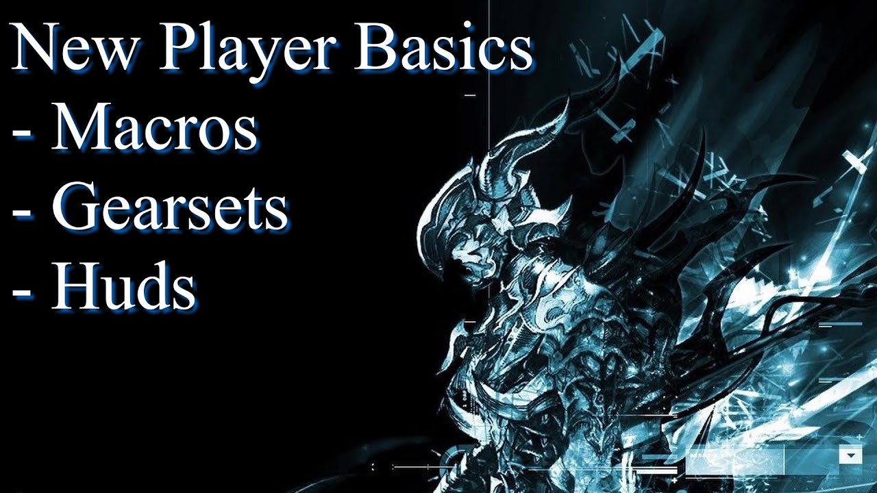 Basics Of Macros And Gearsets - FFXIV