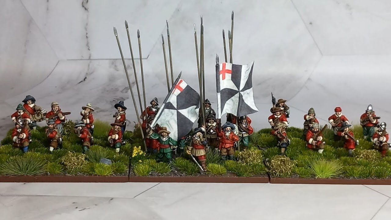 15mm ECW Sir Allen Apsley's  Regiment of Foote