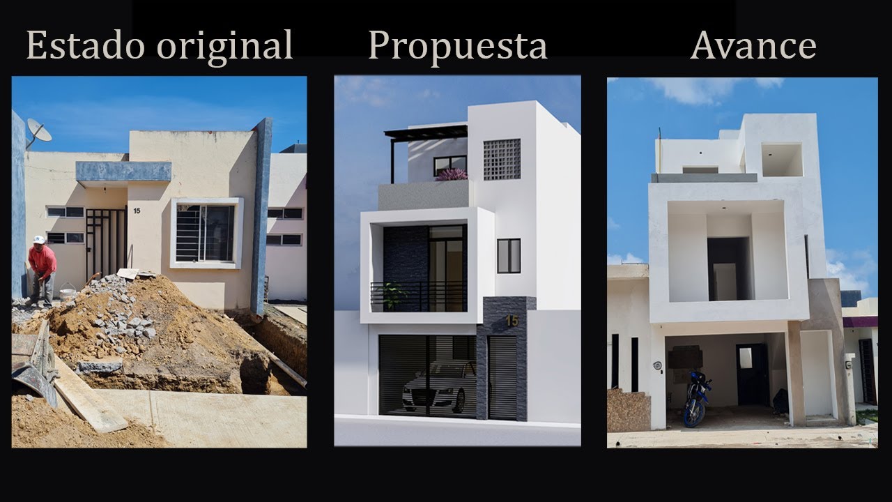House Tour Casa Infonavit 5x15/ Obra gris/blanca/ Casa INFONAVIT remodelada.