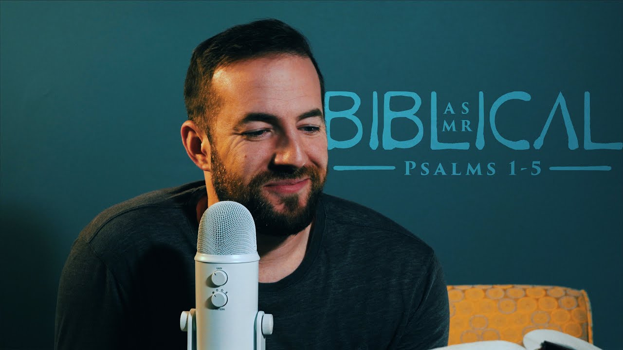 Biblical ASMR Psalms 1-5 Whispered Reading for Sleep