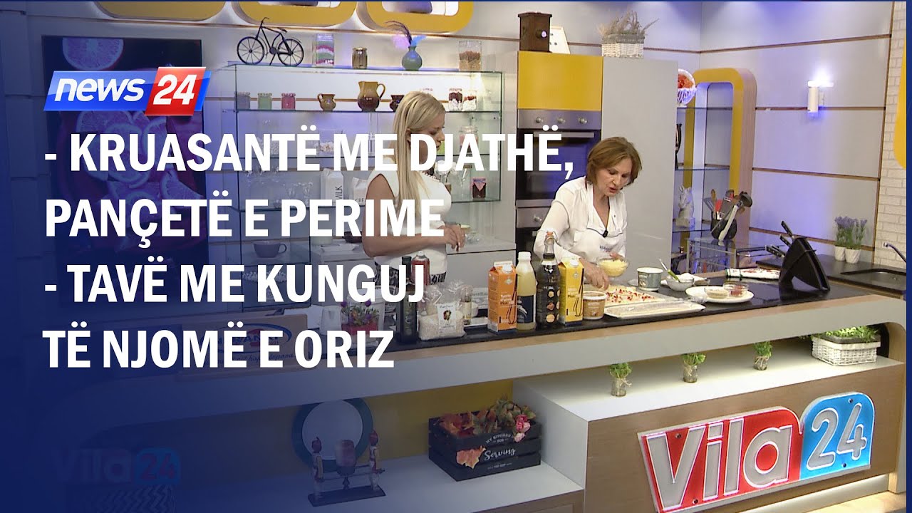 🥐 Kruasantë me Djathë, Pançetë e Perime / 🍲 Tavë me Kunguj të Njomë e Oriz (Receta nga Neranxi)