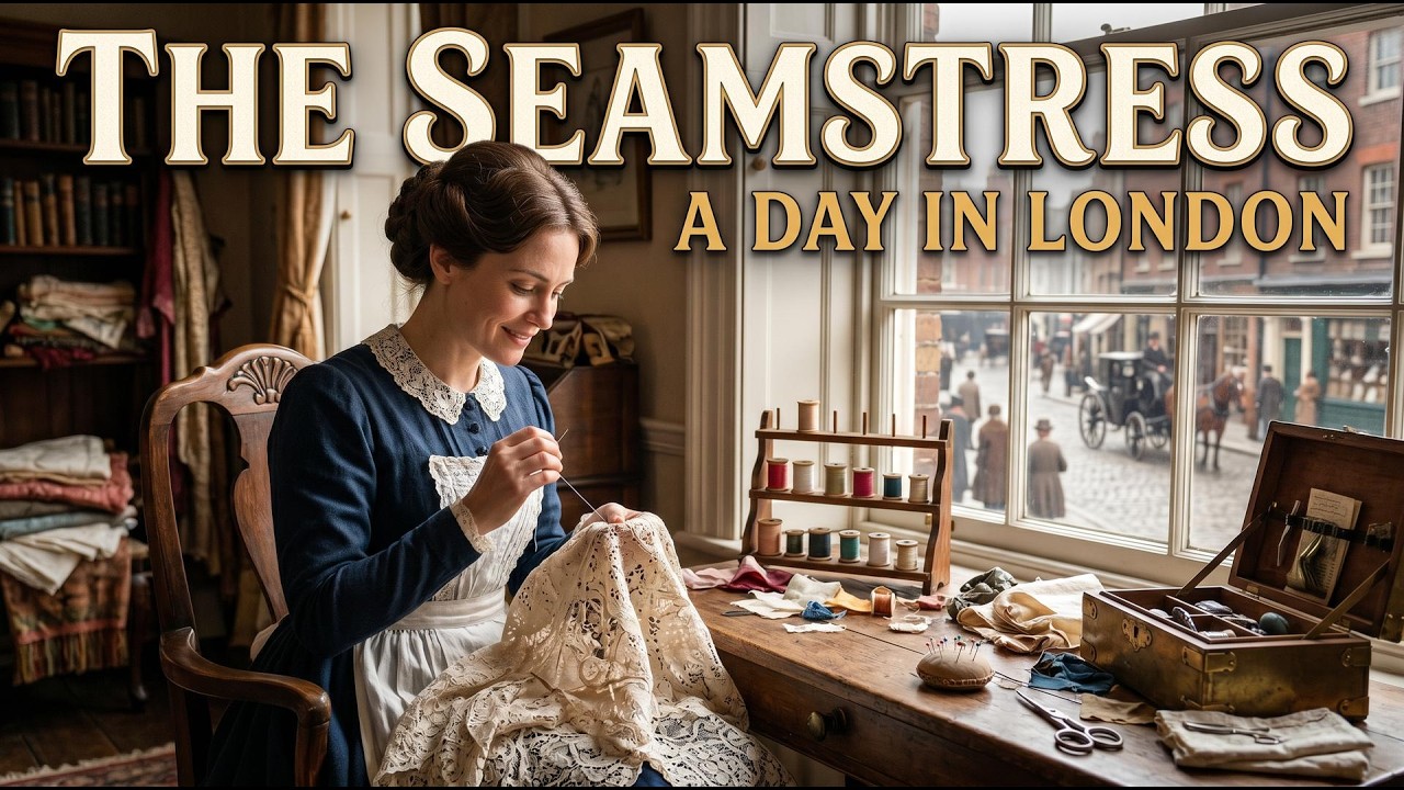 The Seamstress | A Quiet Day in Victorian London | Visual Poem