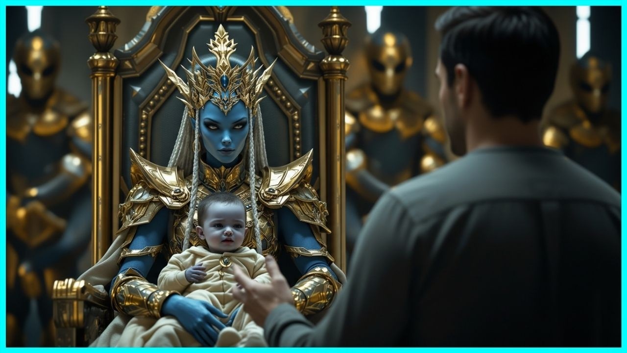 The Queen's Baby Was Crying and Stopped When the Human Soldier Held Her...The Queen Was Shocked
