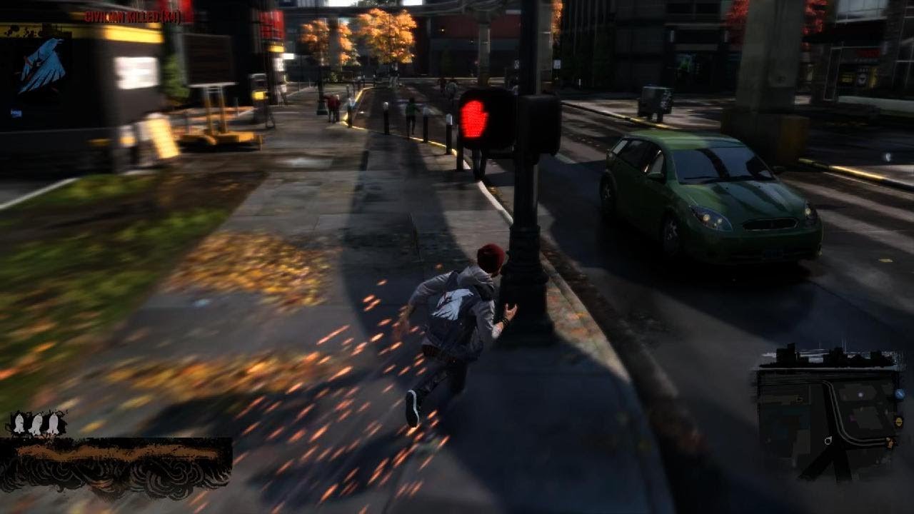 inFAMOUS Second Son gameplay PS5
