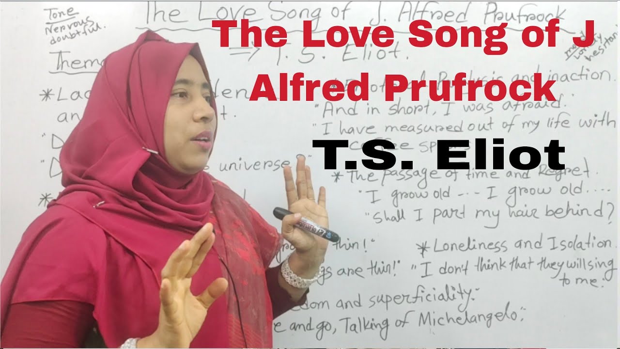 The Love Song of J. Alfred Prufrock by TS Eliot Bangla summary | The Love Song of J Alfred Prufrock 
