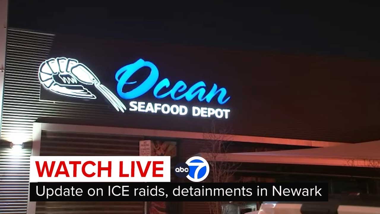LIVE | Update on ICE raids, detainments in Newark, New Jersey